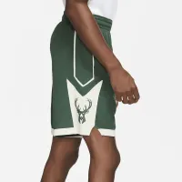 Milwaukee Bucks Icon Edition чоловічі Nike NBA Swingman шорти колір зелений