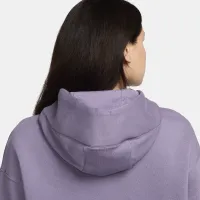 Nike Sportswear Phoenix Fleece жіноча оверсайз Pullover Толстовка з капюшоном колір фіолетовий