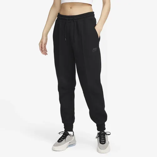 Nike Sportswear Tech Fleece жіноча Mid-Rise Joggers колір чорний