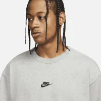 Nike Sportswear Premium Essentials мужские футболка цвет серый