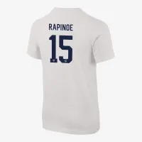 Megan Rapinoe USWNT Big детские Nike Soccer футболка цвет белый