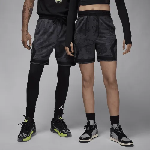 Nike Jordan Sport мужские Dri-FIT Printed Diamond шорты цвет черный