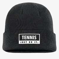 Nike Swoosh Peak Tennis Beanie цвет черный