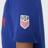 USMNT Big дитячі Nike Soccer футболка блакитний