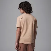 Nike Jordan Big детские Elevate Wash футболка цвет коричневый