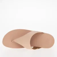 Japonki FitFlop Lulu Leather Toe-Post I88-A89 - Рожеві