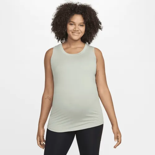 Nike (M) One женская Dri-FIT Slim-Fit Tank Top (Maternity) цвет зеленый