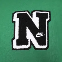 Nike Club Fleece мужские French Terry Pullover Толстовка с капюшоном цвет зеленый