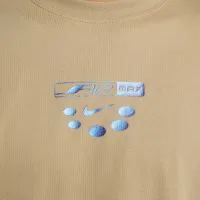 Nike Sportswear Max90 футболка колір коричневий