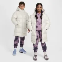Nike Sportswear Heavyweight Synthetic Fill EasyOn Big дитячі Therma-FIT Repel Loose Hooded Parka колір сірий