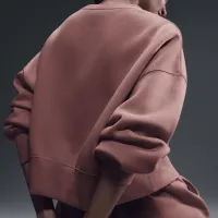 Nike Sportswear Phoenix Fleece жіноча Over-оверсайз Crew-Neck світшот Pink
