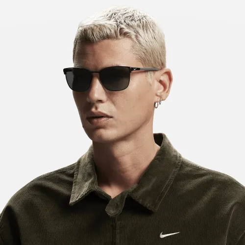 Nike Metal Fusion Polarized Sunglasses колір чорний