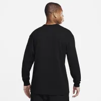 Nike Sportswear Premium Essentials мужские Long-Sleeve Pocket футболка цвет черный