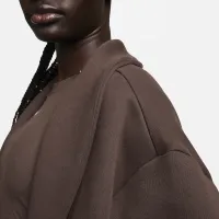 Nike Sportswear Tech Fleece женская оверсайз Duster Куртка цвет коричневый