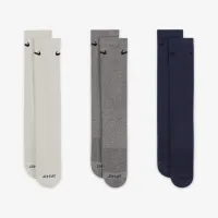 Nike Everyday Plus Cushioned тренировочные Crew носки (3 пары) многоцветный