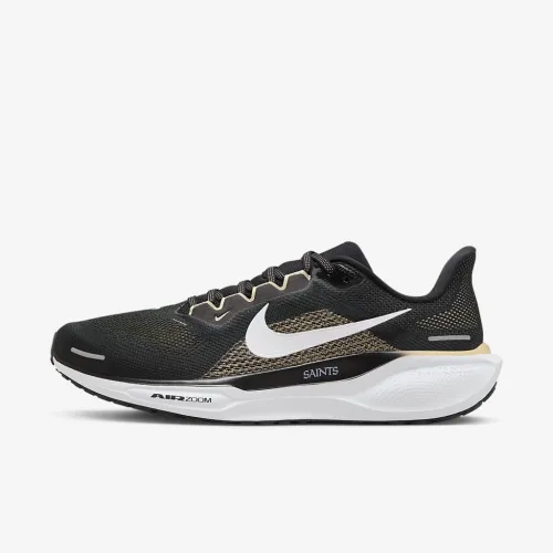 Nike Pegasus 41 NFL New Orleans Saints чоловічі Road Running Кросівки колір чорний