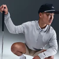 Nike Velocity чоловічі Therma-FIT 1/2-Zip для гольфу Top колір сірий