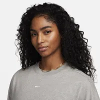 Nike Sportswear жіноча оверсайз Long-Sleeve Top колір сірий
