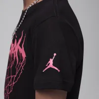 Nike Jordan Dri-FIT MJ Sport Little детские Graphic футболка цвет черный