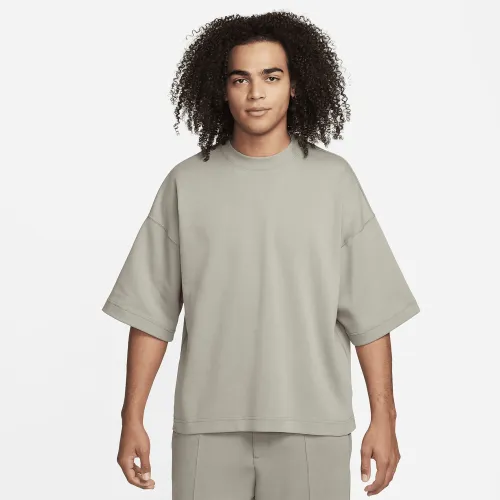 Nike Sportswear Tech Fleece Reimagined чоловічі оверсайз Short-Sleeve світшот колір сірий