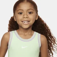 Nike Prep in Your Step Little Kids' Dri-FIT Romper Green