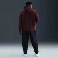 Nike Solo Swoosh мужские Full-Zip Fleece Толстовка с капюшоном цвет красный