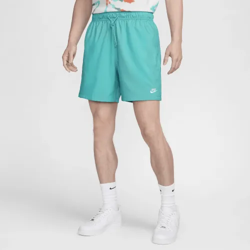 Nike Club мужские Woven Flow шорты цвет зеленый