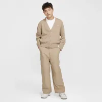 Nike Sportswear Metro Ground Big дитячі Cardigan колір коричневий