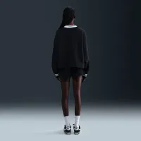 Nike Sportswear Phoenix Fleece жіноча Over-оверсайз Graphic Cardigan колір чорний