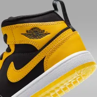 Nike Jordan 1 Mid SE Little дитячі Кросівки колір чорний