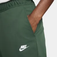 Nike Club мужские Woven Tapeцвет красный Leg Pants цвет зеленый