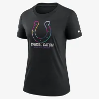 Indianapolis Colts Crucial Catch женская Nike NFL футболка цвет черный