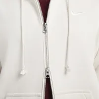 Nike Sportswear Phoenix Fleece жіноча оверсайз Full-Zip Толстовка з капюшоном колір коричневий