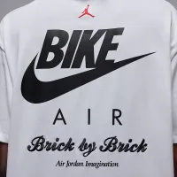Nike Jordan чоловічі футболка колір білий