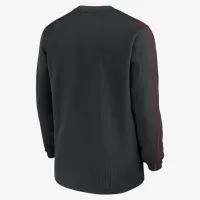 Georgia Bulldogs Sideline Coach чоловічі Nike College Long-Sleeve Top колір чорний
