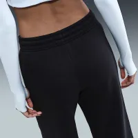Nike Sportswear Phoenix Fleece женская С высокой Талией Wide-Leg Pants цвет черный