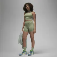Nike Jordan Sport жіноча шорти колір зелений
