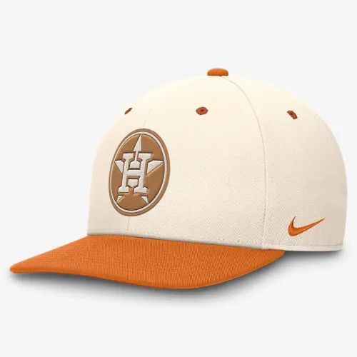 Houston Astros Pro Dunk мужские Nike Dri-FIT MLB Adjustable Hat цвет коричневый