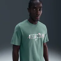 Nike чоловічі футболка колір сірий