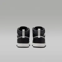 Nike Jordan 1 Mid Little дитячі Кросівки колір чорний