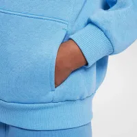 Nike Full-Zip Club комплект Toddler 2-Piece Толстовка з капюшоном комплект блакитний
