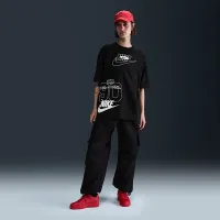 Nike Sportswear женская оверсайз футболка цвет черный
