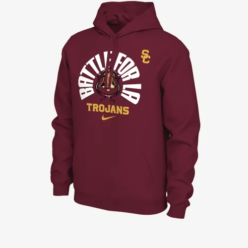 USC чоловічі Nike College Толстовка з капюшоном колір червоний