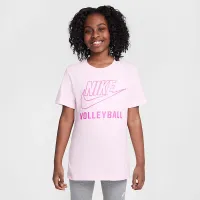 Nike Swoosh Big детские волейбольные футболка Pink
