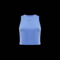 Nike One Classic жіноча Dri-FIT Cropped Tank Top блакитний