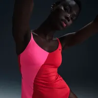Nike Swim женская V-Neck Tankini цвет красный