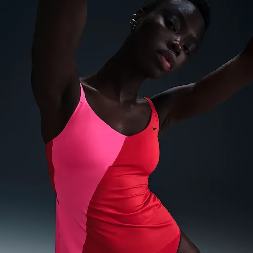Nike Swim женская V-Neck Tankini цвет красный