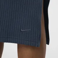 Nike Sportswear Chill Rib женская Slim Midi юбка синий