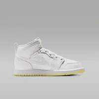 Nike Jordan 1 Mid Little дитячі Кросівки колір білий