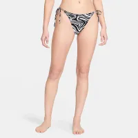 Nike Swim Swirl женская String Bikini Bottom цвет черный